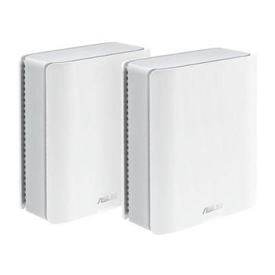 ASUS ZenWiFi BT8 (2-pack), Wit, Intern, Mesh-systeem, Stroom, 548 m², Tri-band (2,4 GHz / 5 GHz / 6