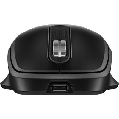 HP 510 Ultra-Fast Rechargeable Wireless Mouse, Ambidextrous, RF Draadloos, 4000 DPI, Zwart