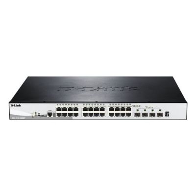 D-Link DGS-1510-28XMP, Managed, L2/L3, Gigabit Ethernet (10/100/1000), Full duplex, Power over Ether