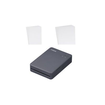 Canon SELPHY QX20 BK, Verf-sublimatie, 287 x 287 DPI, 2.8" x 3.3" (7.2x8.5cm), Wifi, Direct printen,