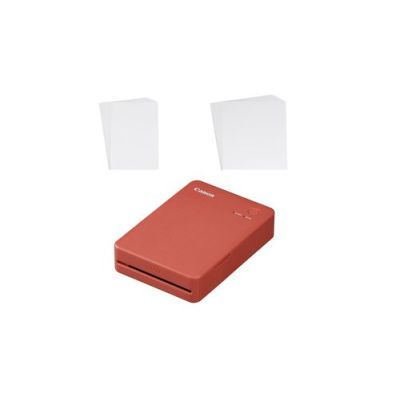 Canon SELPHY QX20 RD, Verf-sublimatie, 287 x 287 DPI, 2.8" x 3.3" (7.2x8.5cm), Wifi, Direct printen,