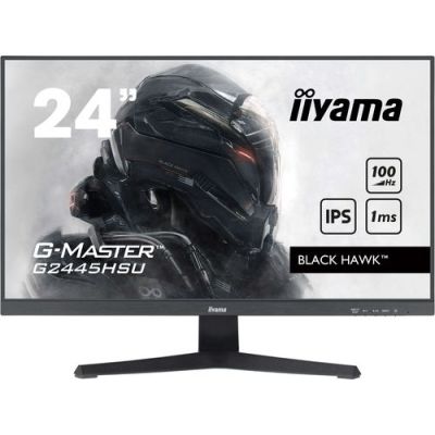iiyama G-MASTER G2445HSU-B2, 61 cm (24"), 1920 x 1080 Pixels, Full HD, LCD, 1 ms, Zwart