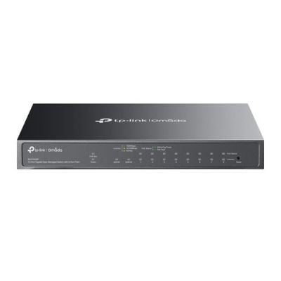 TP-Link Omada ES210GMP, Managed, Gigabit Ethernet (10/100/1000), Power over Ethernet (PoE), Ophangsy