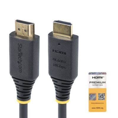 StarTech.com 3m Premium Gecertificeerde High Speed HDMI Kabel, 4K 60Hz/1440p 144Hz, HDR10/HDCP 2.2/A