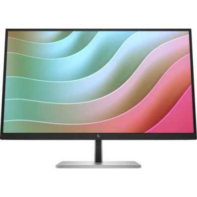 HP E-Series E27K G5, 27" 4K Ultra HD IPS, 350nits, USB-C HUB, 99% sRGB, Zwart, Zilver