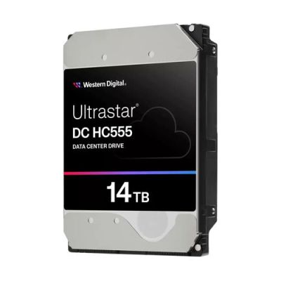 Western Digital Ultrastar DC HC555 8,89cm 3,5Zoll 26.1 14TB 512 7200RPM SAS ULTRA 512E SE P3 DC