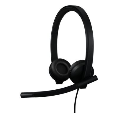 Logitech H570e, Bedraad, Kantoor/callcenter, 113 g, Headset, Zwart