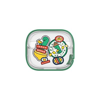 Samsung Galaxy Buds3 Pro UBHC Strap Case Green, Opbergtas, Silicone, 39 g, Groen