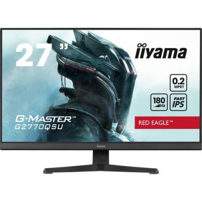 iiyama G-MASTER G2770QSU-B6, 68,6 cm (27"), 2560 x 1440 Pixels, Wide Quad HD, LED, 0,2 ms, Zwart