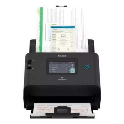 Canon DR-S350NW, 600 x 600 DPI, 50 ppm, 100 ipm, ADF-scanner, Zwart, LCD