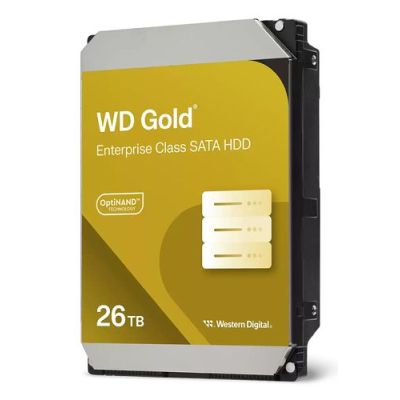 Western Digital Gold WD261KRYZ, 26 TB, 7200 RPM, 512 MB, 3.5", SATA III