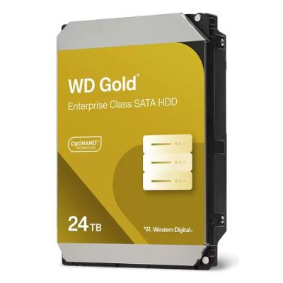 Western Digital Gold WD242KRYZ, 24 TB, 7200 RPM, 512 MB, 3.5", SATA III