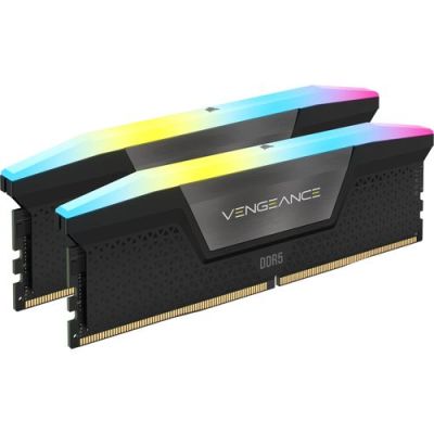 Corsair Vengeance RGB CMH32GX5M2B6400Z36, 32 GB, 2 x 16 GB, DDR5, 5600 MHz, 288-pin DIMM