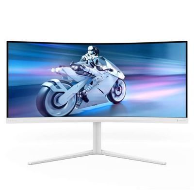 Philips 34M2C5501A/00, 86,4 cm (34"), 3440 x 1440 Pixels, Wide Quad HD, LCD, 1 ms, Wit