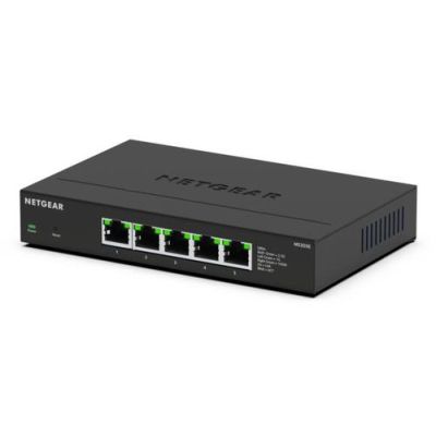 NETGEAR MS305E, Unmanaged, 2.5G Ethernet (100/1000/2500), Full duplex, Ophangsysteem voor aan de muu