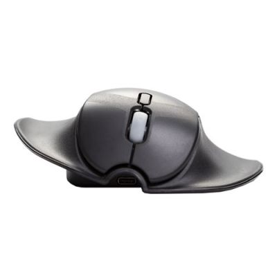 BakkerElkhuizen HandshoeMouse Shift Bluetooth, Ambidextrous, Optisch, Bluetooth, 1000 DPI, Zwart