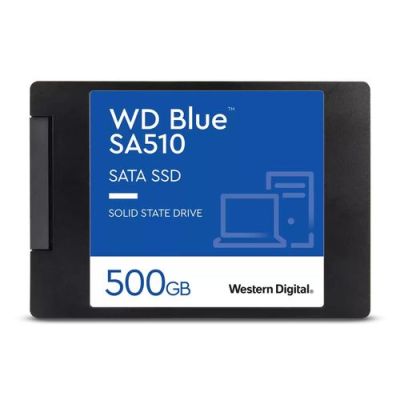 Western Digital Blue SA510, 500 GB, 2.5", 560 MB/s, 6 Gbit/s