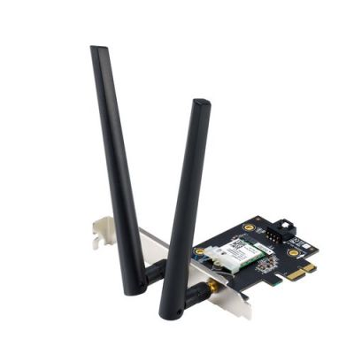 ASUS PCE-BE6500, Intern, Draadloos, PCI Express, WLAN / Bluetooth, 2882 Mbit/s, Zwart, Roestvrijstaa