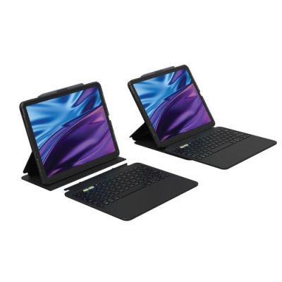 ZAGG Pro Keys 2, QWERTY, Brits Engels, Apple, iPad Air 13 (M2), Zwart, 33 cm (13")