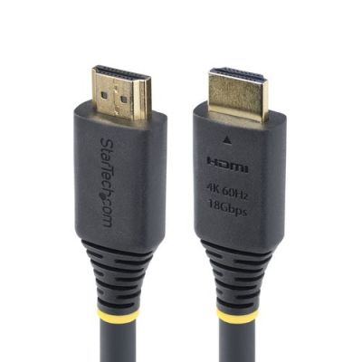 StarTech.com 5m Premium Gecertificeerde High Speed HDMI Kabel, 4K 60Hz/1440p 144Hz, HDR10/HDCP 2.2/A