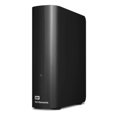 Western Digital WD Elements 24TB HDD, 24 TB, 3.2 Gen 1 (3.1 Gen 1), Zwart