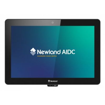 NQuire 1000 Manta III Micro Kiosk with 10" Touch Screen, 2D CMOS Mega Pixel imager with Laser Aimer 