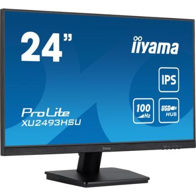 iiyama ProLite XU2493HSU-B7, 60,5 cm (23.8"), 1920 x 1080 Pixels, Full HD, LED, 1 ms, Zwart