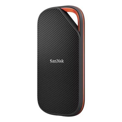 SanDisk Extreme Pro, 4 TB, USB Type-C, USB4 Gen 3x2, 3800 MB/s, 40 Gbit/s, Zwart, Oranje