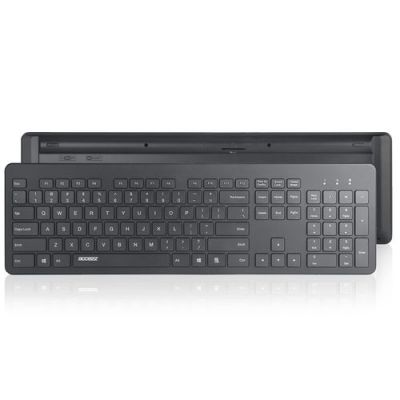 Accezz Premium Desktop QWERTY Bluetooth keyboard – Zwart