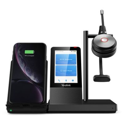 Yealink WH66 DECT Draadloze Headset MONO UC, Draadloos, Kantoor/callcenter, 20 - 20000 Hz, 80 g, Hea