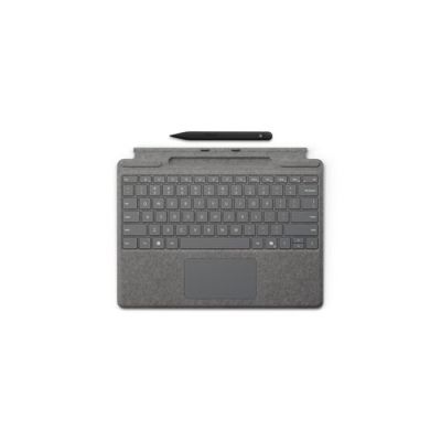 Microsoft Surface Pro Keyboard with Slim Pen for Business, AZERTY, Frans, Touchpad, Microsoft, Surfa