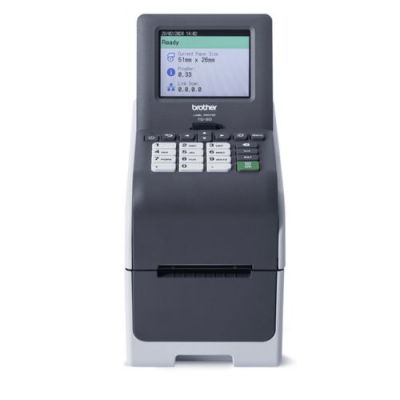 Brother TD-2350DSA203, Direct thermisch, 203 x 203 DPI, 152 mm/sec, Bedraad en draadloos, Zwart, Gri