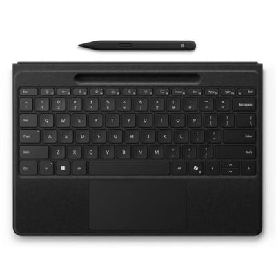Microsoft Pro Flex w/ Slim Pen, AZERTY, Frans, Touchpad, Mechanische keyswitch, Microsoft, Surface P