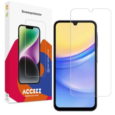 Accezz Gehard Glas Screenprotector voor de Samsung Galaxy A15 (5G/4G)