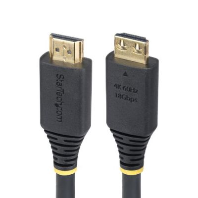StarTech.com 4,5m High Speed HDMI Kabel met Grip Connectors, 4K 60Hz/1440p 144Hz, HDR10/HDCP 2.2/ARC