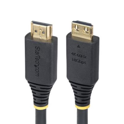 StarTech.com 1,8m High Speed HDMI Kabel met Grip Connectors, 4K 60Hz/1440p 144Hz, HDR10/HDCP 2.2/ARC