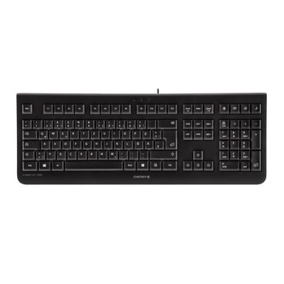 CHERRY KC 1000, Volledige grootte (100%), Bedraad, USB, Mechanische keyswitch, Zwart