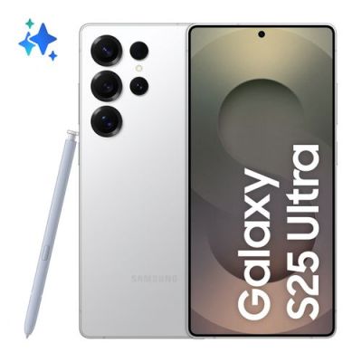Samsung Galaxy S25 Ultra , 17,5 cm (6.9"), 12 GB, 256 GB, 200 MP, Android 15, Zilver, Wit