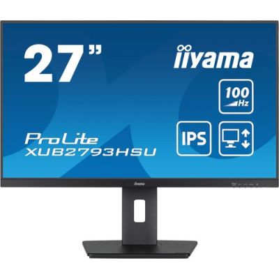 iiyama ProLite XUB2793HSU-B7, 68,6 cm (27"), 1920 x 1080 Pixels, Full HD, LED, 1 ms, Zwart
