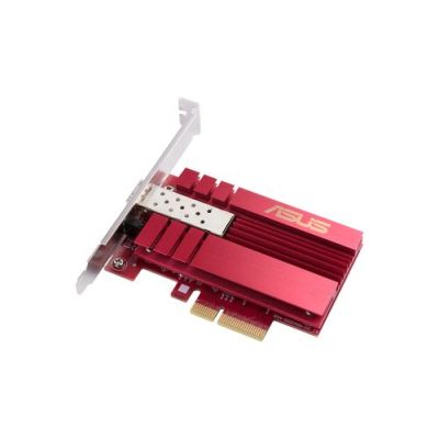 ASUS XG-C100C V3, Intern, Bedraad, PCI Express, Ethernet, 10000 Mbit/s, Rood