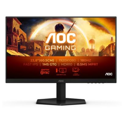 AOC G4 24G42E, 61 cm (24"), 1920 x 1080 Pixels, Full HD, LCD, 1 ms, Zwart
