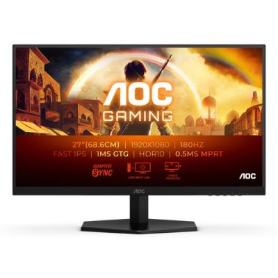 AOC G4 27G42E, 68,6 cm (27"), 1920 x 1080 Pixels, Full HD, LCD, 1 ms, Zwart