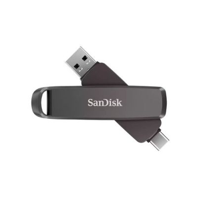 SanDisk SDDDE1-512G-G46, 512 GB, USB Type-C/USB Type-A, 3.2 Gen 2 (3.1 Gen 2), 1000 MB/s, Draaibaar,