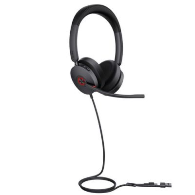 Yealink UH48 Dual Teams USB-C/A Headset, Bedraad, Oproepen/muziek, 20 - 20000 Hz, 169 g, Headset, Zw