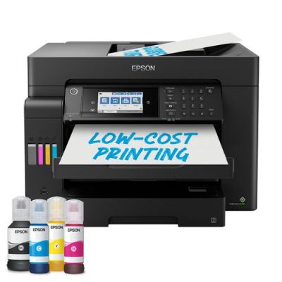Epson EcoTank ET-16655, Inkjet, Afdrukken in kleur, 4800 x 1200 DPI, A3, Direct printen, Zwart