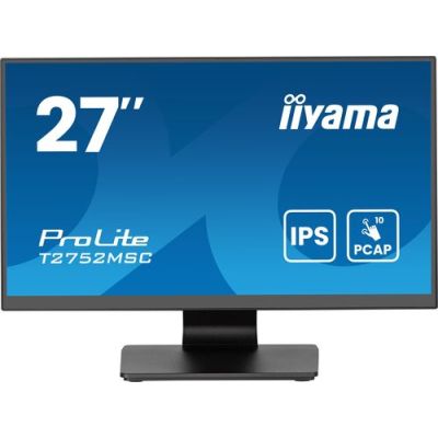 iiyama ProLite T2752MSC-B1AG, 68,6 cm (27"), 1920 x 1080 Pixels, Full HD, LED, 5 ms, Zwart