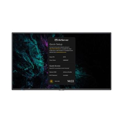 NEC MultiSync M551, Digitale signage flatscreen, 139,7 cm (55"), IPS, 3840 x 2160 Pixels, Wifi, 24/7