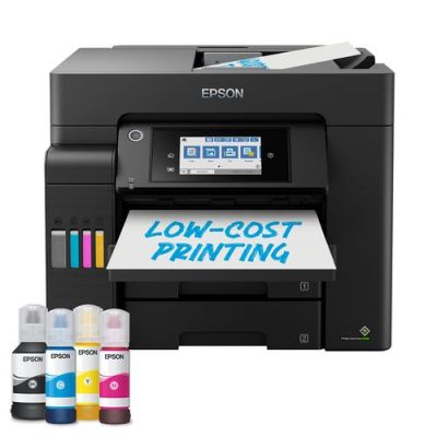 Epson EcoTank ET-5805, Inkjet, Afdrukken in kleur, 4800 x 2400 DPI, A4, Direct printen, Zwart