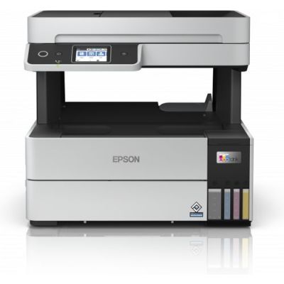 Epson EcoTank ET-5185, Inkjet, Afdrukken in kleur, 4800 x 1200 DPI, A4, Direct printen, Zwart, Wit