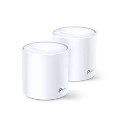 TP-Link Deco X20 (2-pack), Wit, Router om neer te zetten, FCC:<30 dBm, CE:<20 dBm (2.4 GHz),<23 d